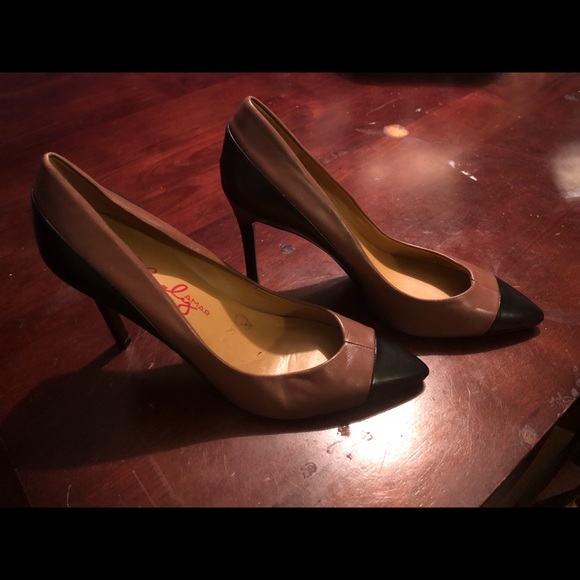 Charly Amar Black and Tan Pumps Size 10M - Picture 2 of 3